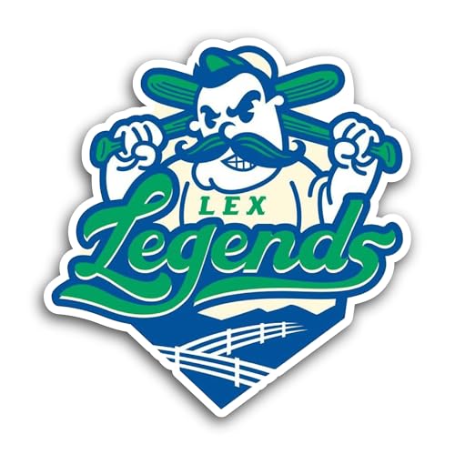 2 (Pieces) 3" and 5" Lexingt0n Legends Sticker, Waterproof Vinyl Decals for Many Purpose Like Cars, 