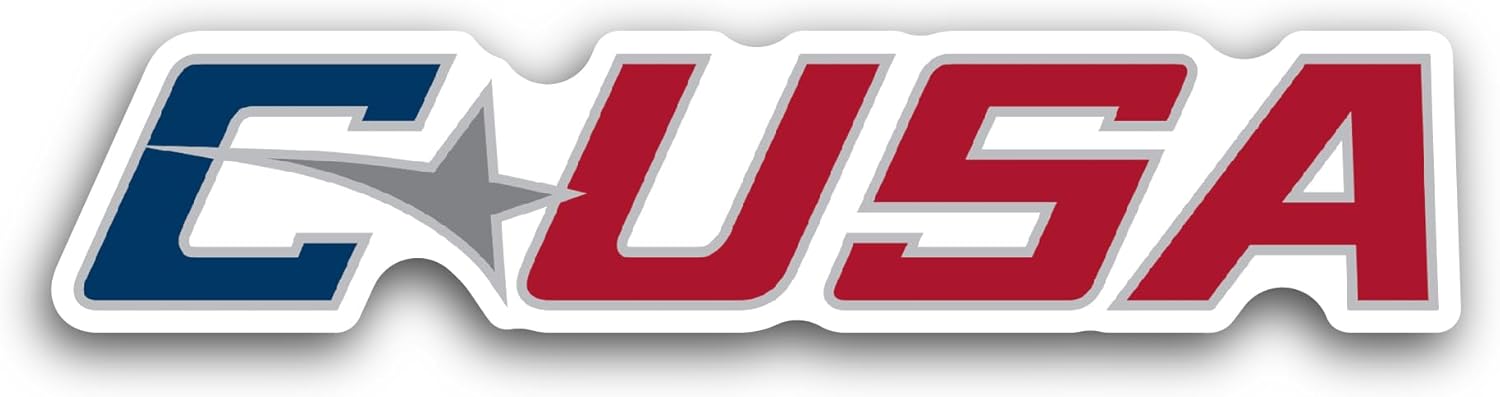 2 (Pieces) 3" and 5" C0nference USA Sticker, Waterproof Vinyl Decals for Many Purpose Like Cars, Trucks, Laptops, Phones, Windows and More