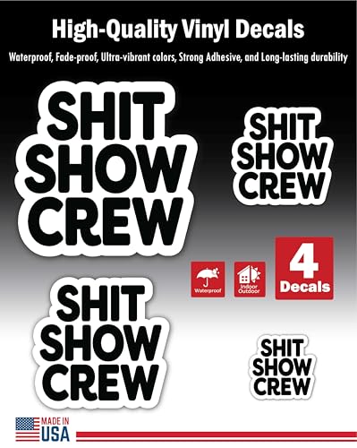 2 (Pieces) 3" and 5" Stickers n Decals Be Happy It Drives People Crazy - Motivational Sticker Vinyl 