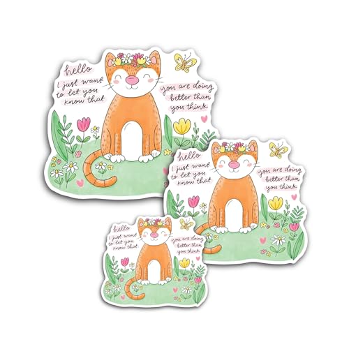 2 (Pieces) 3" and 5" I'm Single Turbo Text Decal Sticker, Waterproof Vinyl Decals for Many Purpose L