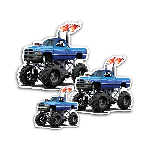 2 (Pieces) 3" and 5" Ministry of Drift Crest Sticker, Waterproof Vinyl Decals for Many Purpose Like 