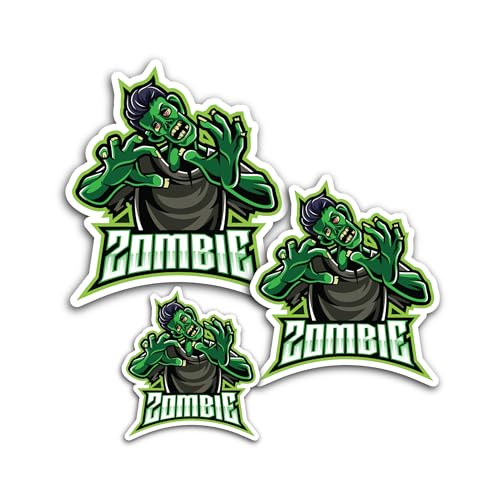 2 (Pieces) 3" and 5" Spark Plug Mascot Sticker, Waterproof Vinyl Decals for Many Purpose Like Cars, 
