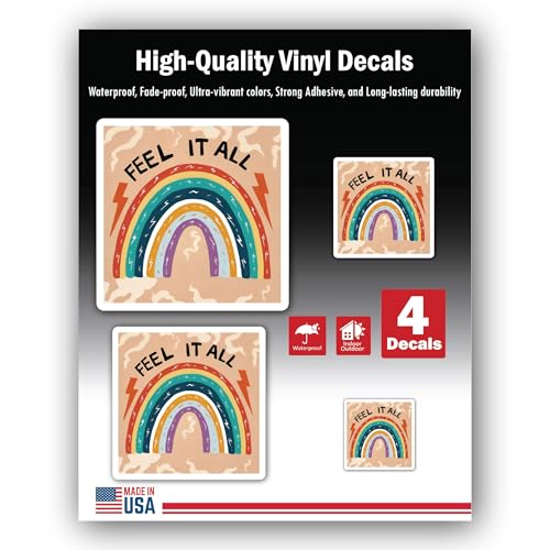 2 (Pieces) 3" and 5" Stickers n Decals Smile Sparkle Shine - Motivational Sticker Vinyl Decal Sticke