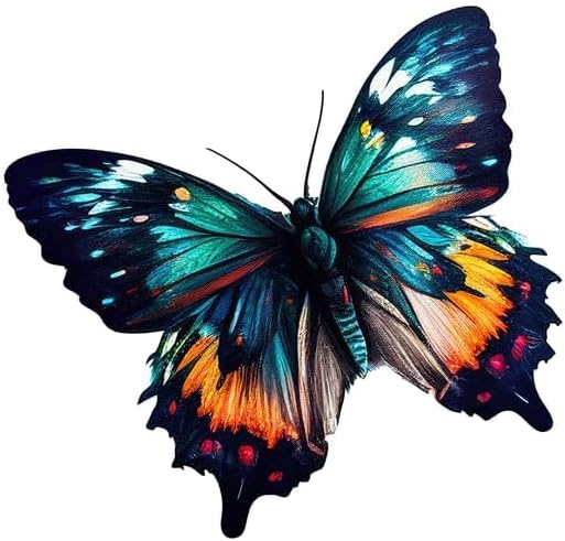 Inspirational Quote "Multicolor Butterfly" Motivational Sticker Vinyl Decal Motivation Stickers- 5" Vinyl Sticker Waterproof