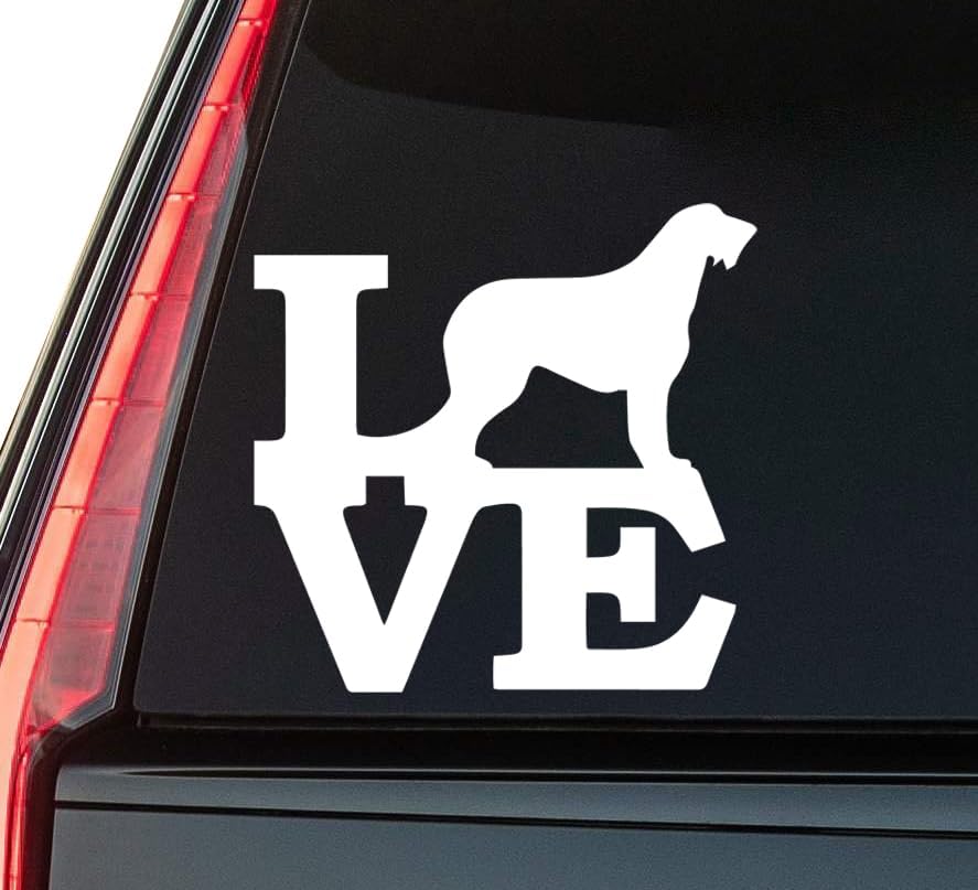 Rhodesian Ridgeback Window Vinyl Decal Sticker 6" (White), Waterproof Vinyl Decals for Many Purpose Like Cars, Trucks, Laptops, Phones, Windows and More
