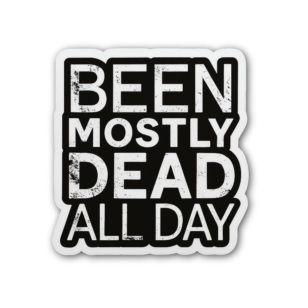 4-Piece 4 Sizes Adventure Vinyl Decal Set – Waterproof Indoor/Outdoor UV/Fade Resistant Stickers (4"