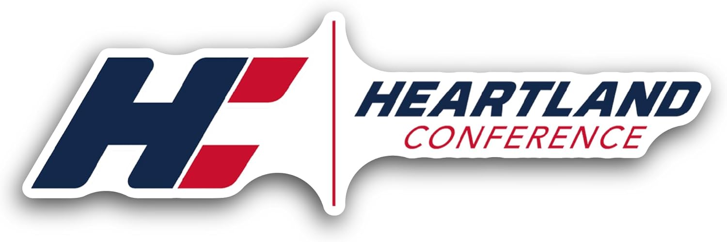 2 (Pieces) 3" and 5" Heartland C0nference Sticker, Waterproof Vinyl Decals for Many Purpose Like Cars, Trucks, Laptops, Phones, Windows and More