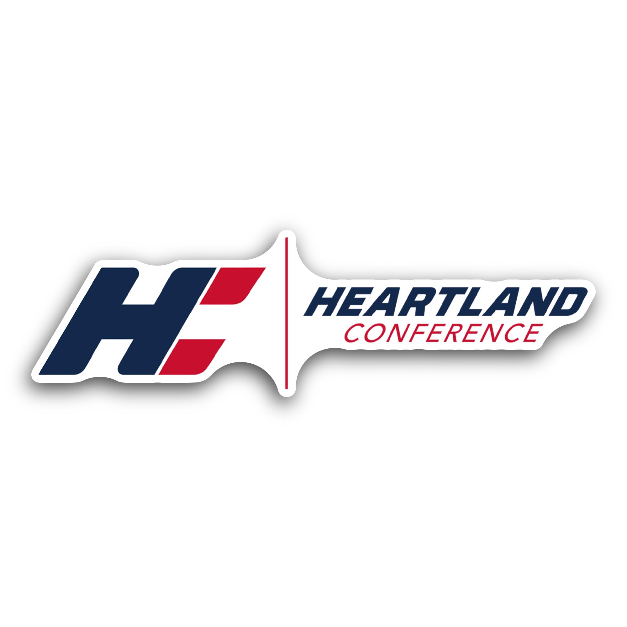 2 (Pieces) 3" and 5" Heartland C0nference Sticker, Waterproof Vinyl Decals for Many Purpose Like Car