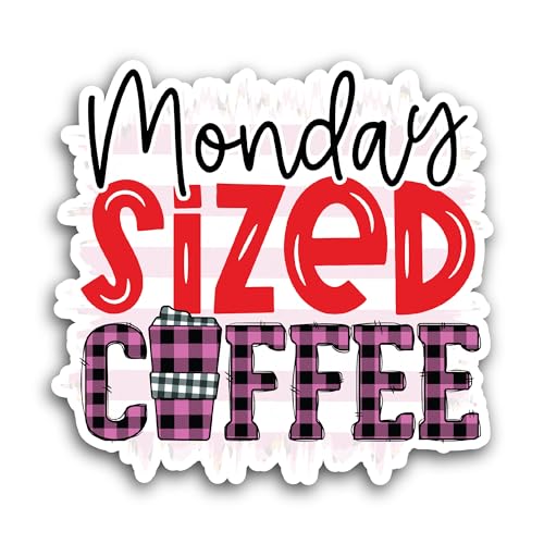 2 (Pieces) 3" and 5" Its Never Too Late to Start A New Season Text Sticker, Waterproof Vinyl Decals 