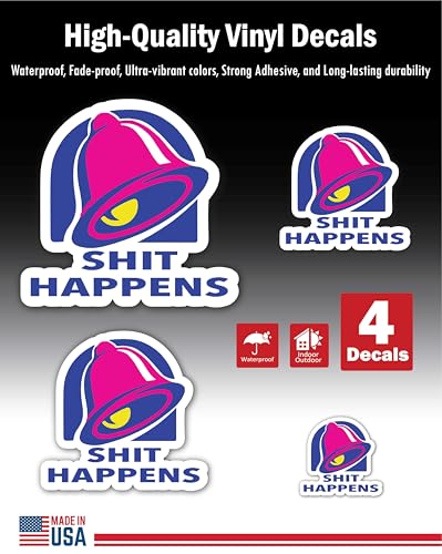 Inspirational Quote Be Happy It Drives People Crazy Motivational Sticker Vinyl Decal Motivation Stic