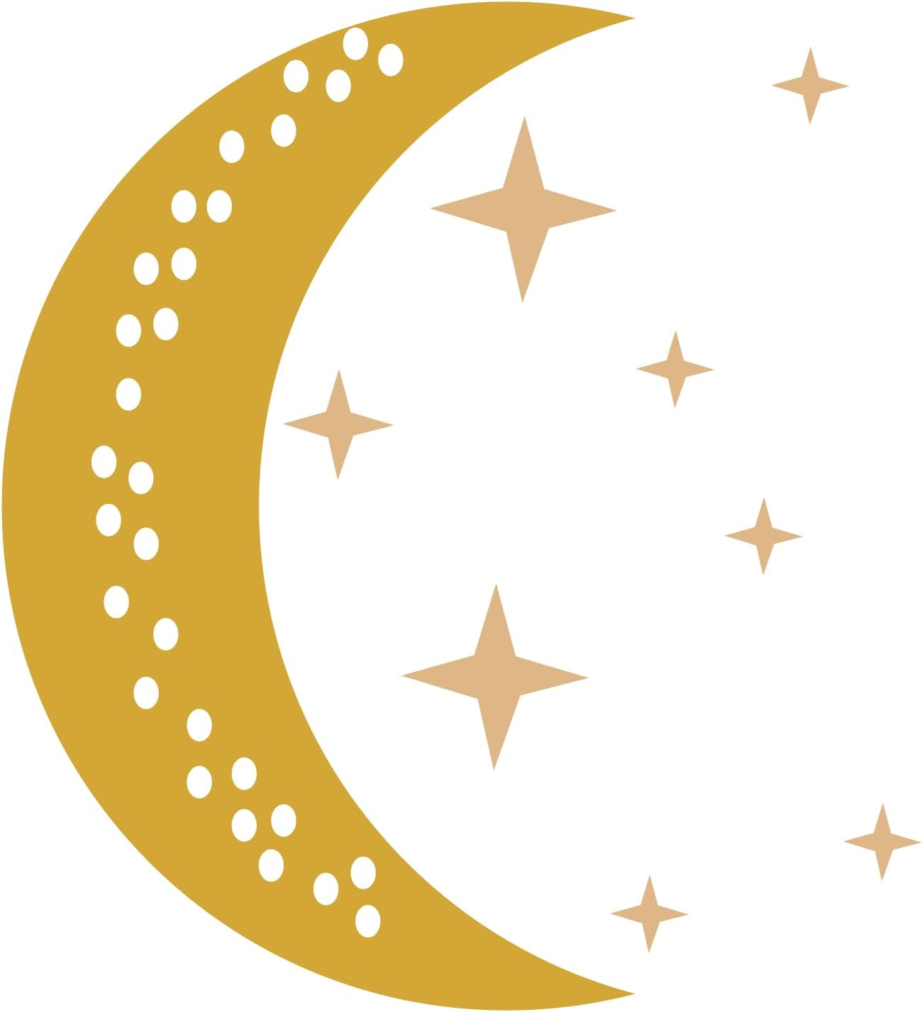 Inspirational Quote Night Moon Motivational Sticker Vinyl Decal Motivation Stickers- 5" Vinyl Sticker Waterproof