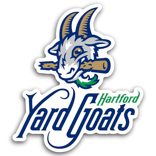 2 (Pieces) 3" and 5" Hartf0rd Logo Decal Sticker, Waterproof Vinyl Decals for Many Purpose Like Cars