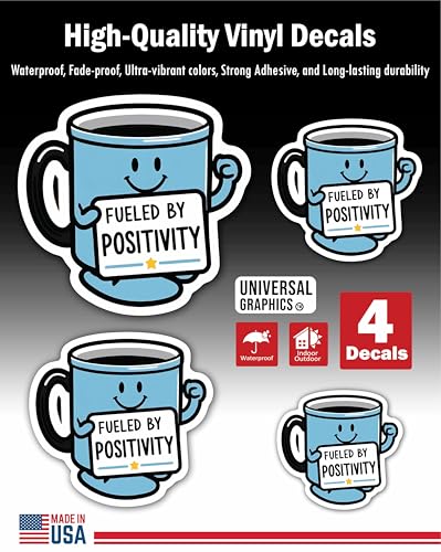 I Hope You are Proud of All The Ways You Showed up This Year Message Sticker- 5" Vinyl Sticker Water