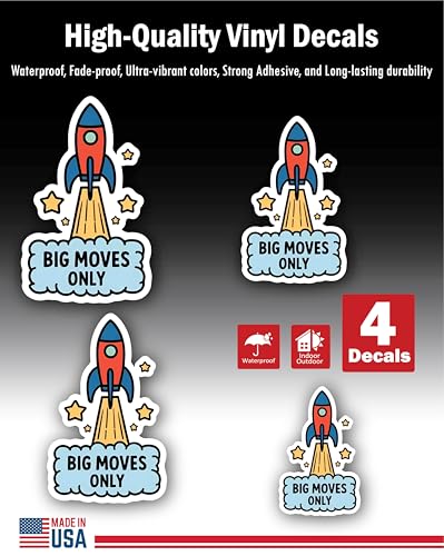 2 (Pieces) 3" and 5" Stickers n Decals Glamorous - Motivational Sticker Vinyl Decal Sticker, Waterpr