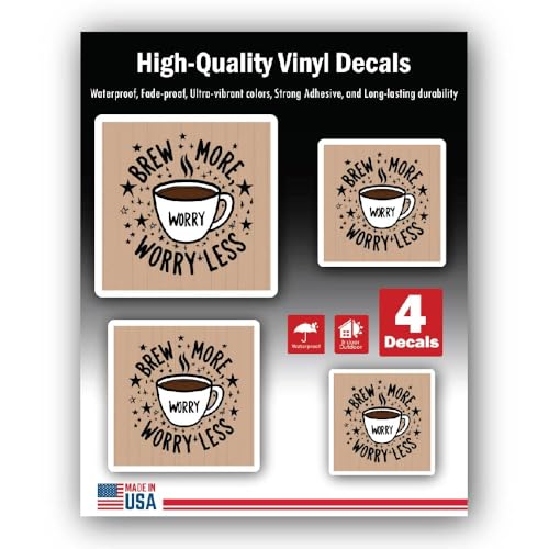 2 (Pieces) 3" and 5" Stickers n Decals Let Your Dreams Be Your Wings - Motivational Sticker Vinyl De