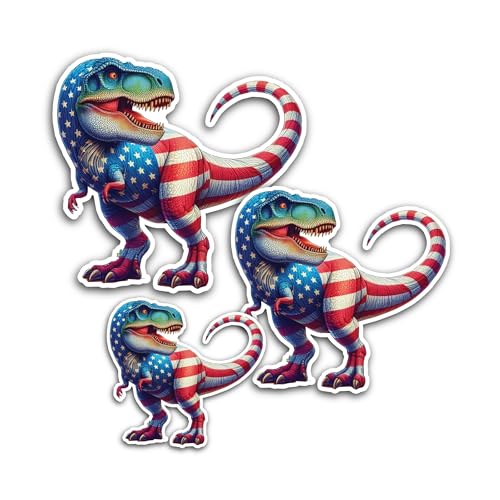 2 (Pieces) 3" and 5" Holiday Sticker, Waterproof Vinyl Decals for Many Purpose Like Cars, Trucks, La