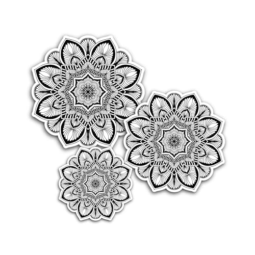 2 (Pieces) 3" and 5" Eat Sleep JDM Sticker, Waterproof Vinyl Decals for Many Purpose Like Cars, Truc