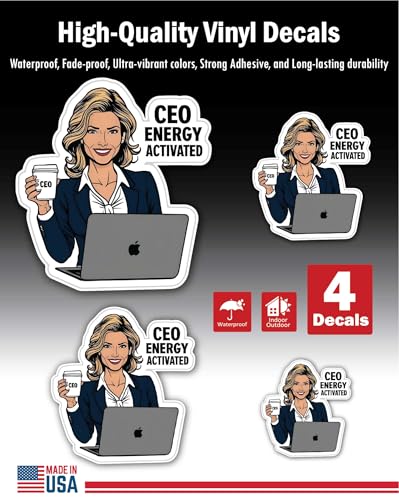 Inspirational Quote Pizza Alien Motivational Sticker Vinyl Decal Motivation Stickers- Choose in 3”, 