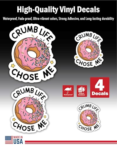 2 (Pieces) 3" and 5" Stickers n Decals Leave Room for Magic Great Gift - Motivational Sticker Vinyl 