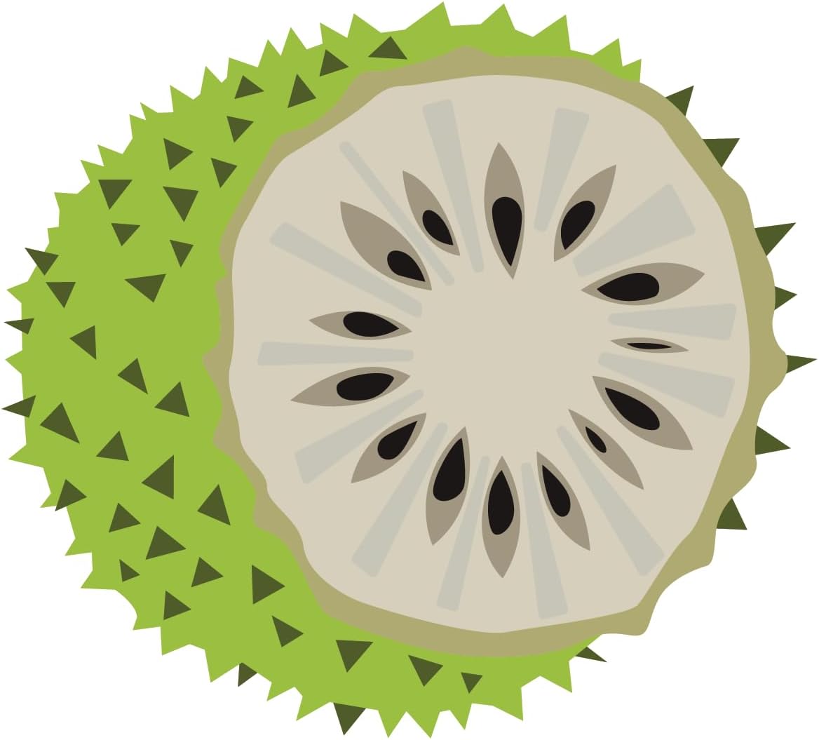 Inspirational Quote Soursop Prickly Vector Motivational Sticker Vinyl Decal Motivation Stickers- 5" Vinyl Sticker Waterproof