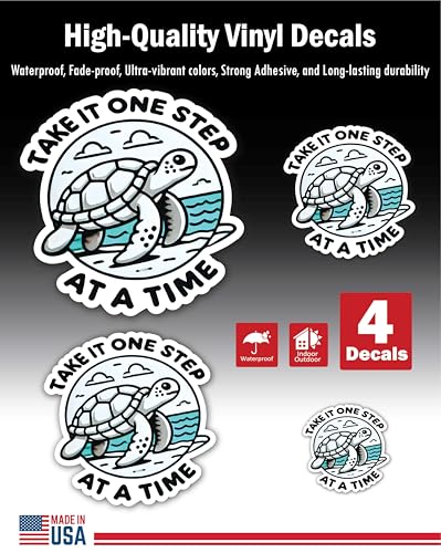 2 (Pieces) 3" and 5" Stickers n Decals Write 3 Things That I Am Proud of - Motivational Sticker Viny