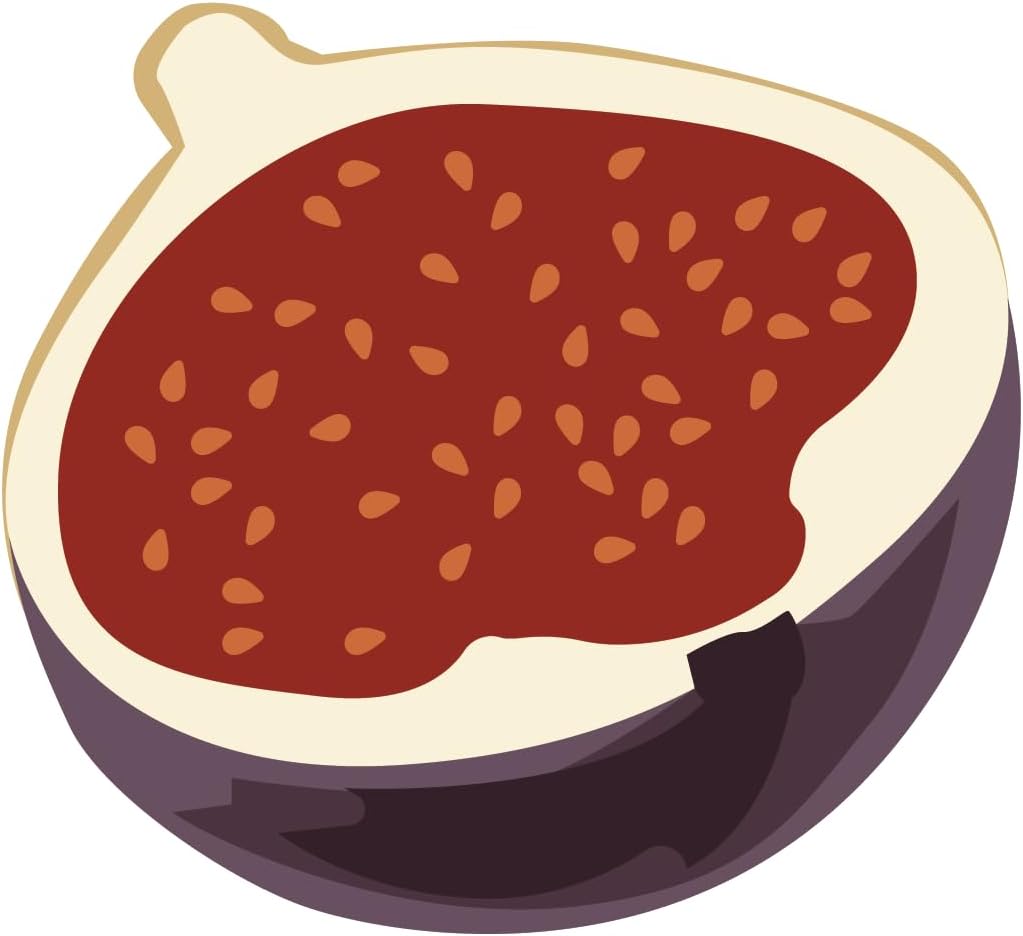 Inspirational Quote Fig Fruit Vector Motivational Sticker Vinyl Decal Motivation Stickers- 5" Vinyl Sticker Waterproof