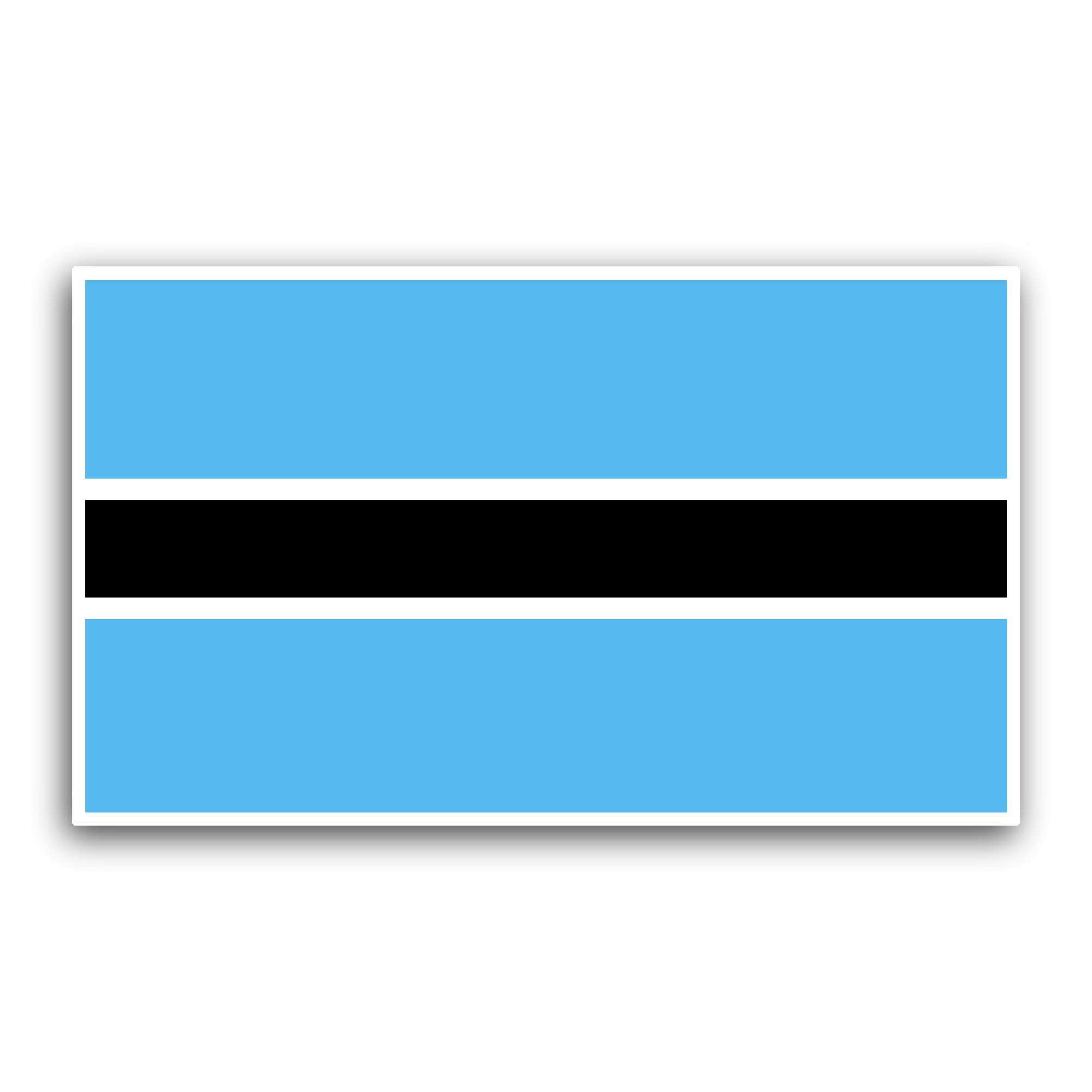 3 (Pieces) 1" 2" and 3" Number Seven in American Flag Decal Sticker, Waterproof & Scratch Resistant 