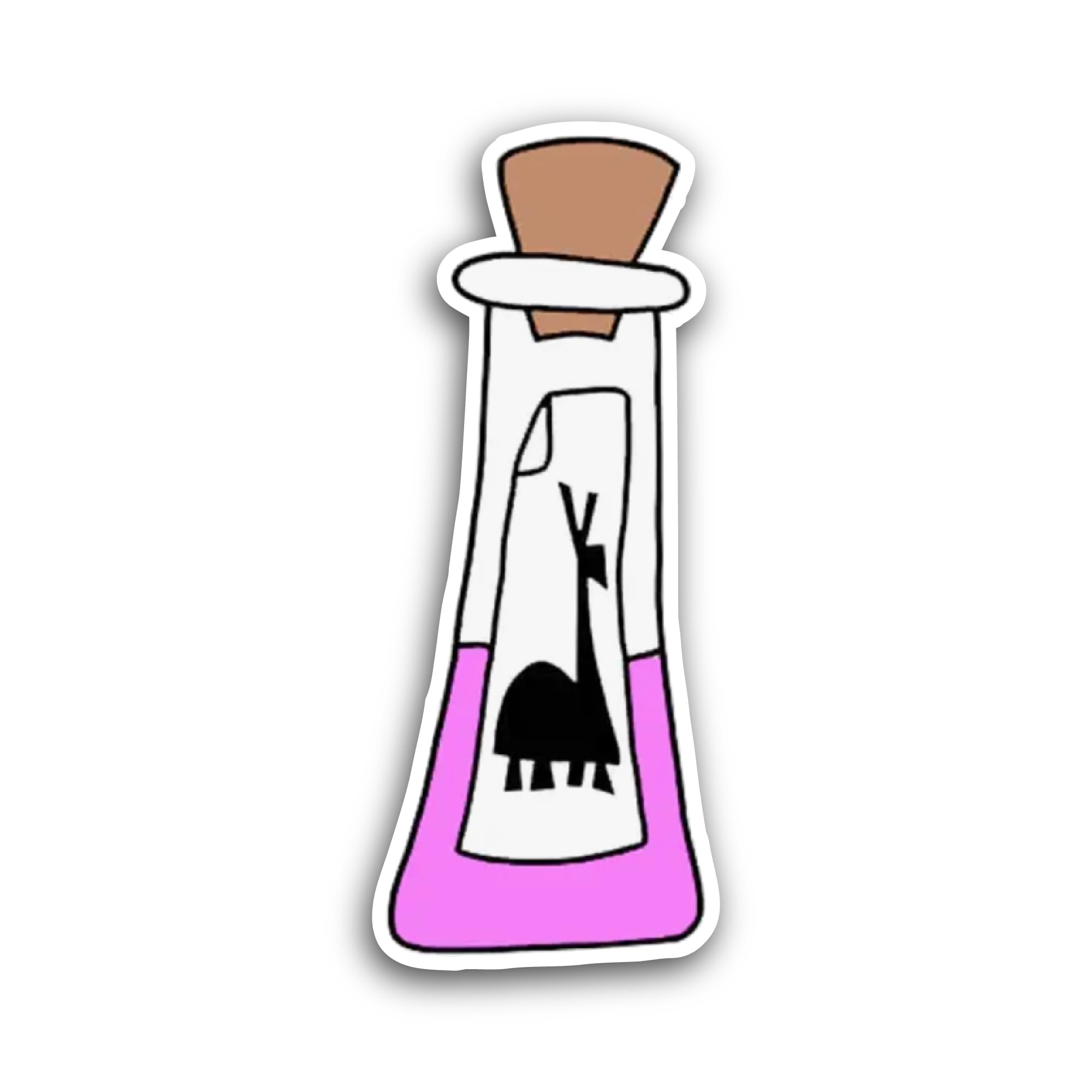 2 (Pieces) 3" and 5" Fetching Spirits Sticker, Waterproof Vinyl Decals for Many Purpose Like Cars, T