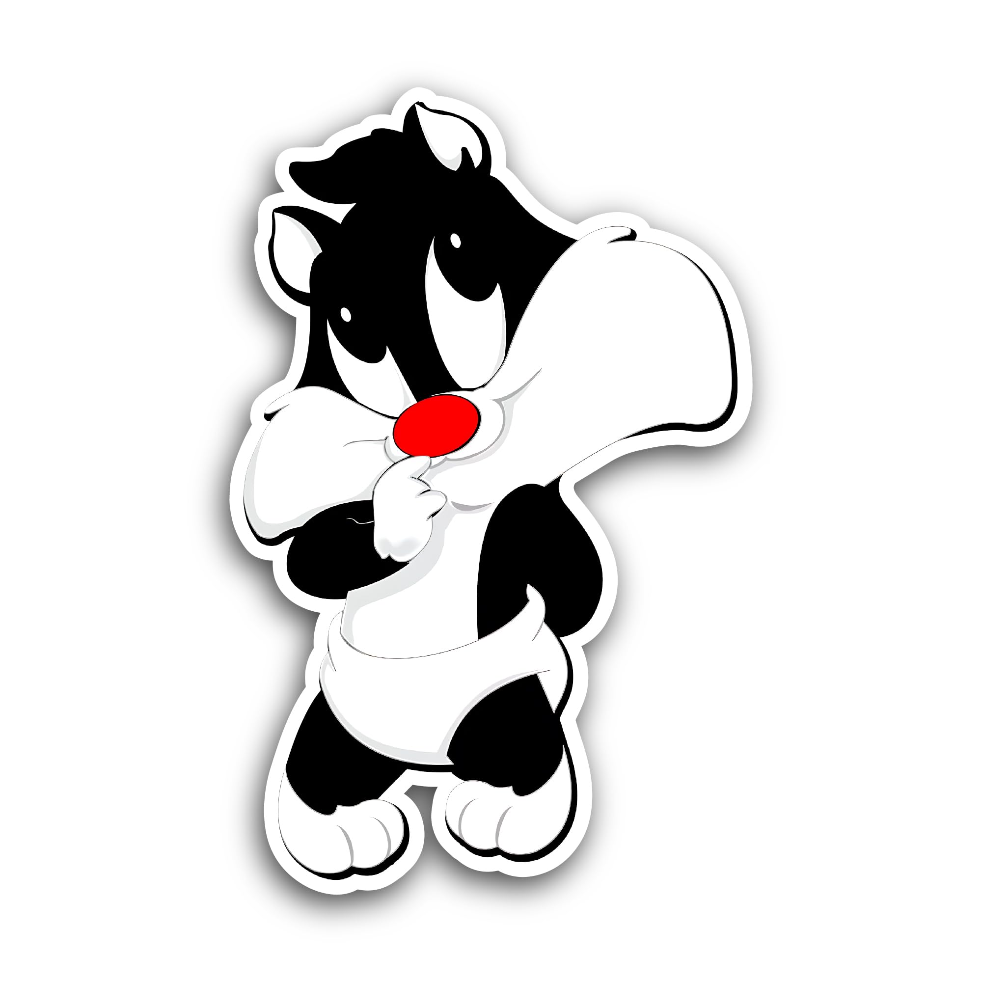 2 (Pieces) 3" and 5" Red Fullface Motorcycle Helmet Sticker, Waterproof Vinyl Decals for Many Purpos