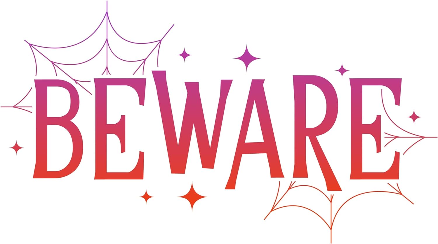 Inspirational Quote Beware Motivational Sticker Vinyl Decal Motivation Stickers- 5" Vinyl Sticker Waterproof