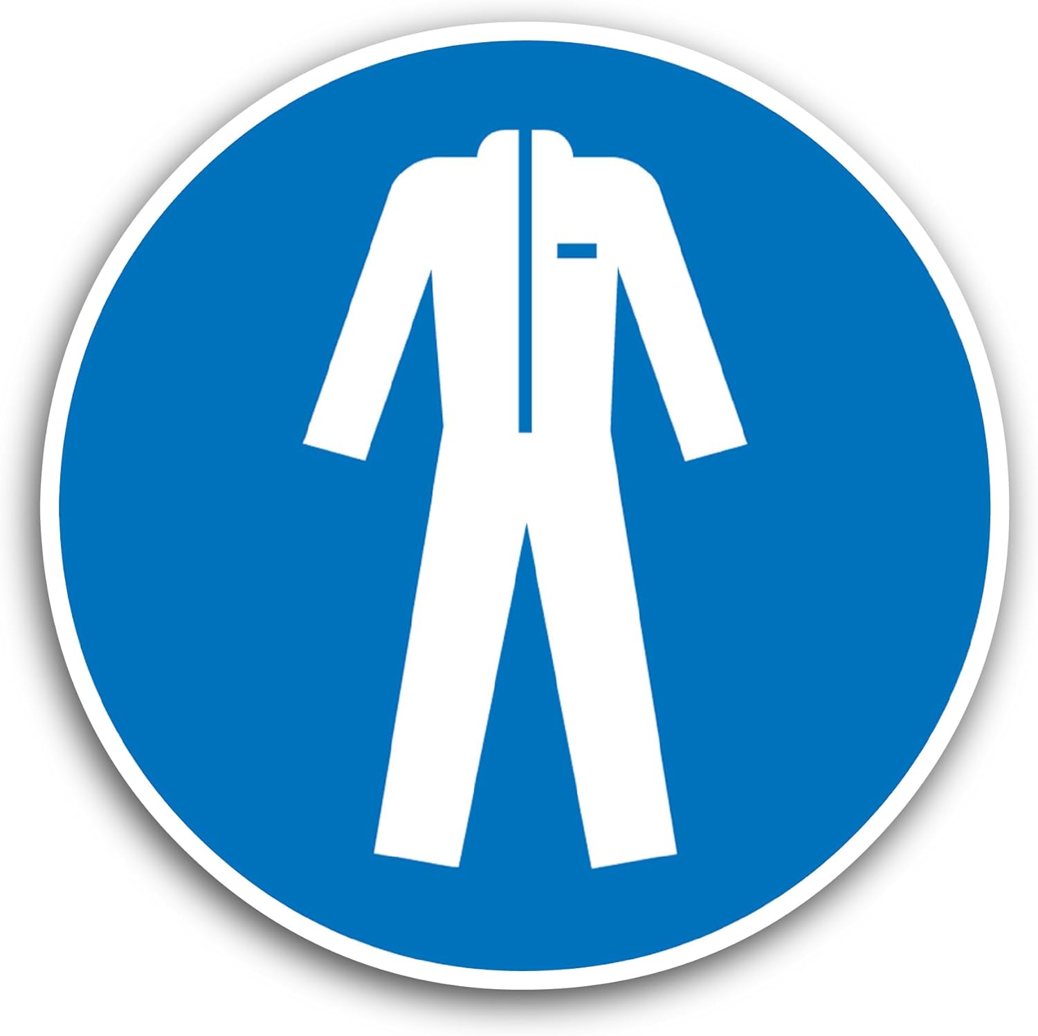 2 (Pieces) 3" and 5" Wear Protective Sign Sticker, Waterproof Vinyl Decals for Many Purpose Like Cars, Trucks, Laptops, Phones, Windows and More