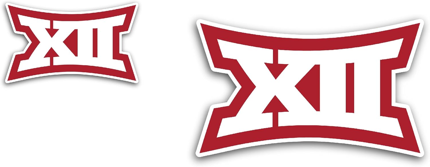 2 (Pieces) 3" and 5" B1g 12 Sticker, Waterproof Vinyl Decals for Many Purpose Like Cars, Trucks, Laptops, Phones, Windows and More