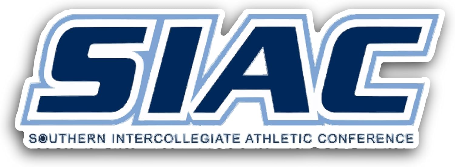 2 (Pieces) 3" and 5" Southern Interc0llegiate Athletic Conference Decal Sticker, Waterproof Vinyl Decals for Many Purpose Like Cars, Trucks, Laptops, Phones, Windows and More