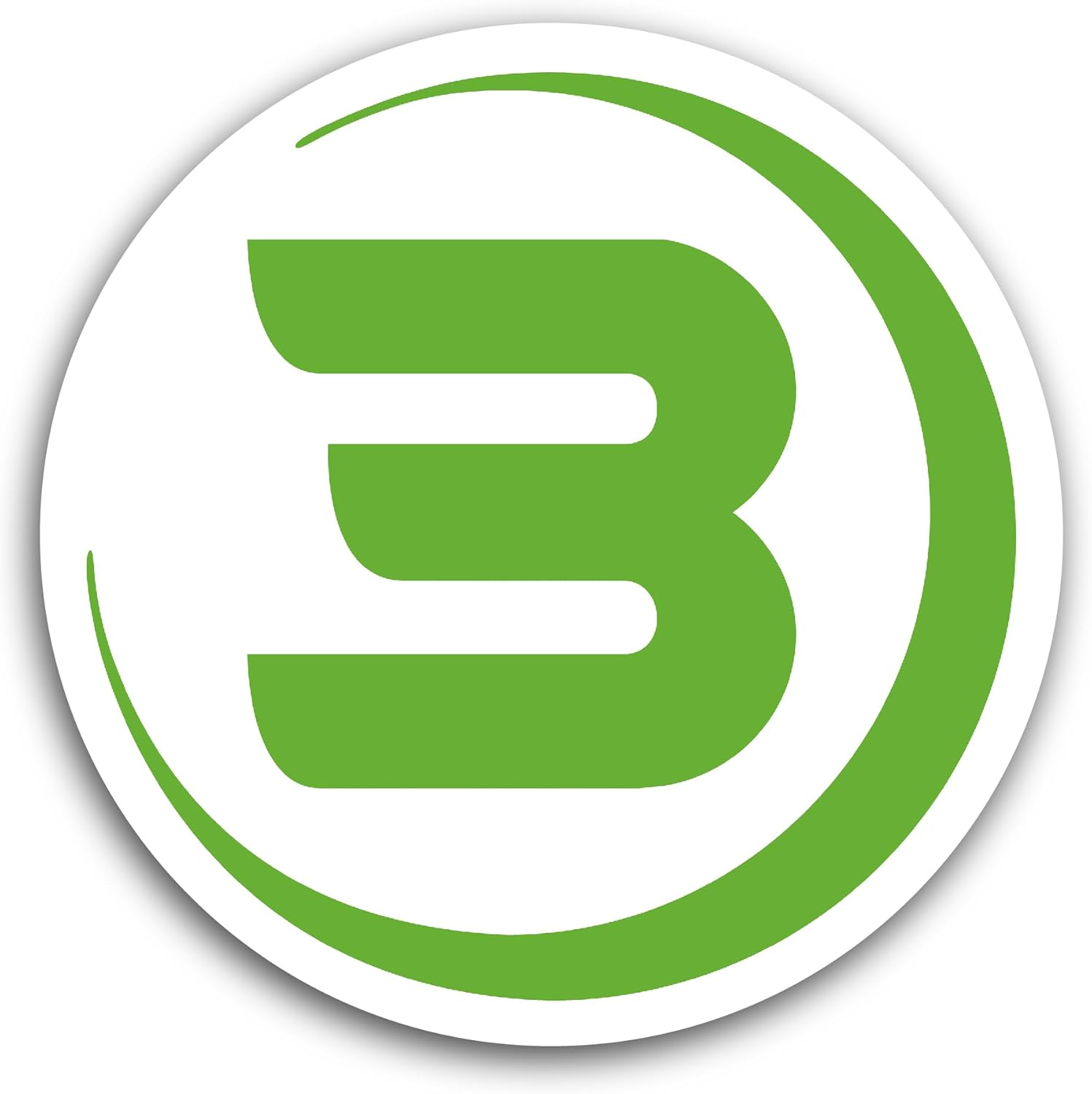 2 (Pieces) 3" and 5" Bn3xt Sticker, Waterproof Vinyl Decals for Many Purpose Like Cars, Trucks, Laptops, Phones, Windows and More