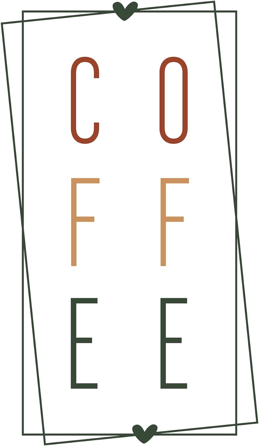 Inspirational Quote "Coffee" Motivational Sticker Vinyl Decal Motivation Stickers- 5" Vinyl Sticker Waterproof