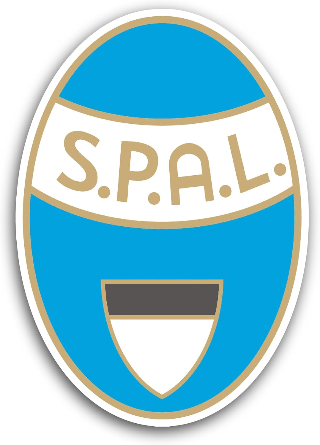 2 (Pieces) 3" and 5" SP@L Sticker, Waterproof Vinyl Decals for Many Purpose Like Cars, Trucks, Laptops, Phones, Windows and More
