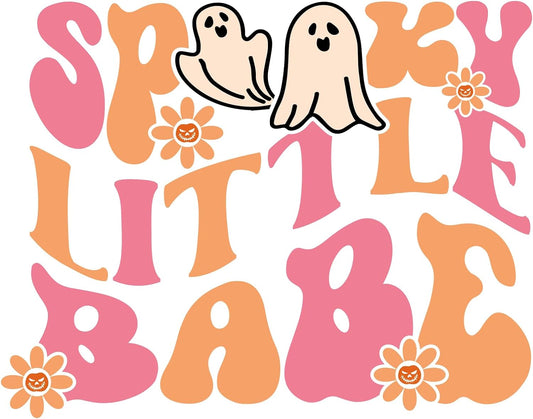 Inspirational Quote Spooky Little Babe Motivational Sticker Vinyl Decal Motivation Stickers- 5" Vinyl Sticker Waterproof