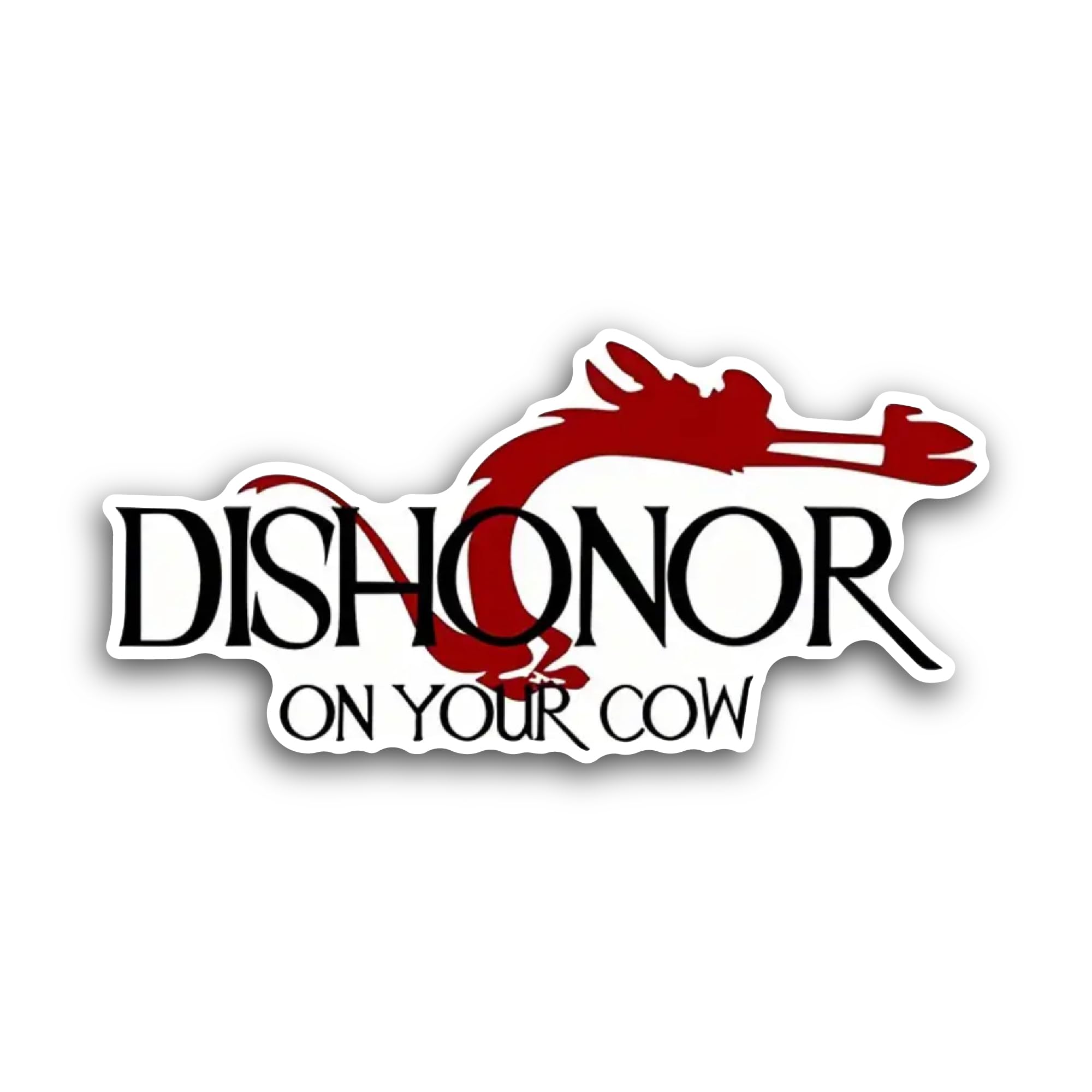 2 (Pieces) 3" and 5" Sleigh Friends Sticker, Waterproof Vinyl Decals for Many Purpose Like Cars, Tru