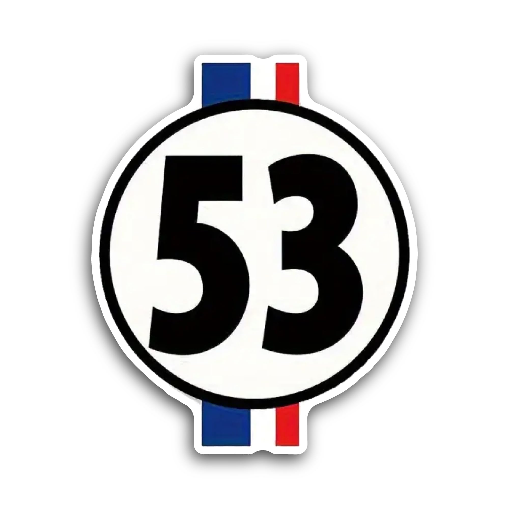 2 (Pieces) 3" and 5" Under The Lights Sticker, Waterproof Vinyl Decals for Many Purpose Like Cars, T