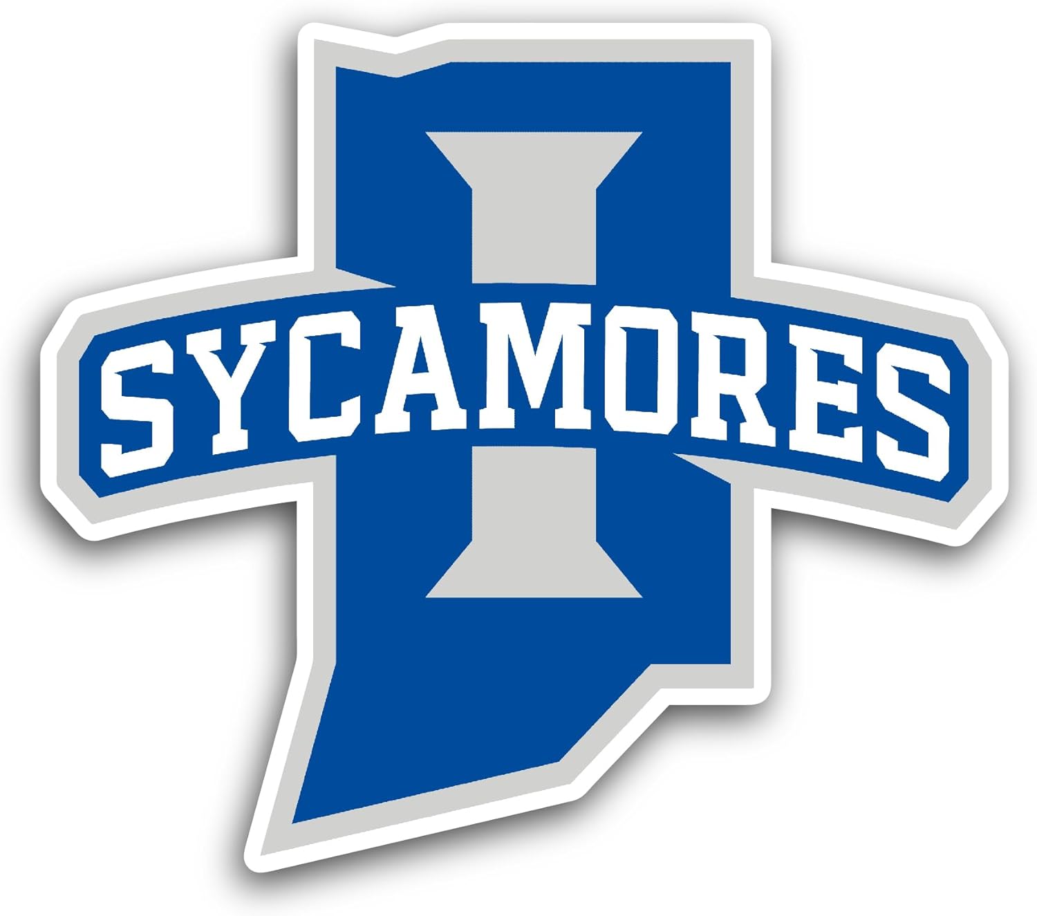 2 (Pieces) 3" and 5" Sycam0res Sticker, Waterproof Vinyl Decals for Many Purpose Like Cars, Trucks, Laptops, Phones, Windows and More