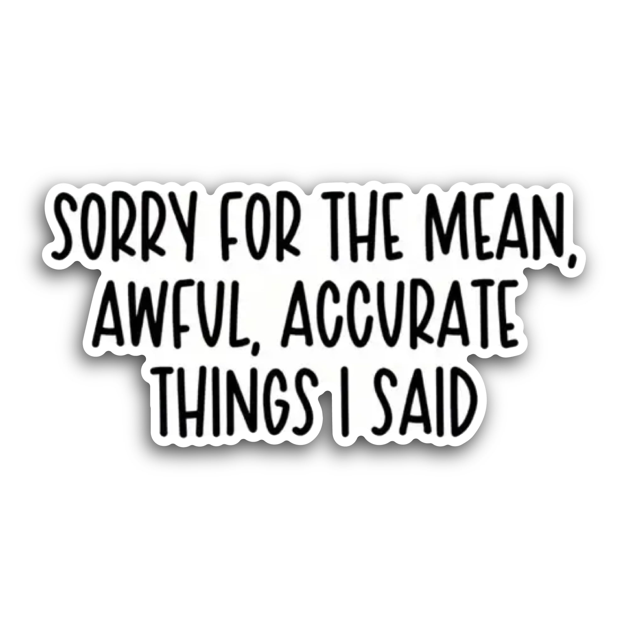 2 (Pieces) 3" and 5" Nice Butt Sticker, Waterproof Vinyl Decals for Many Purpose Like Cars, Trucks, 