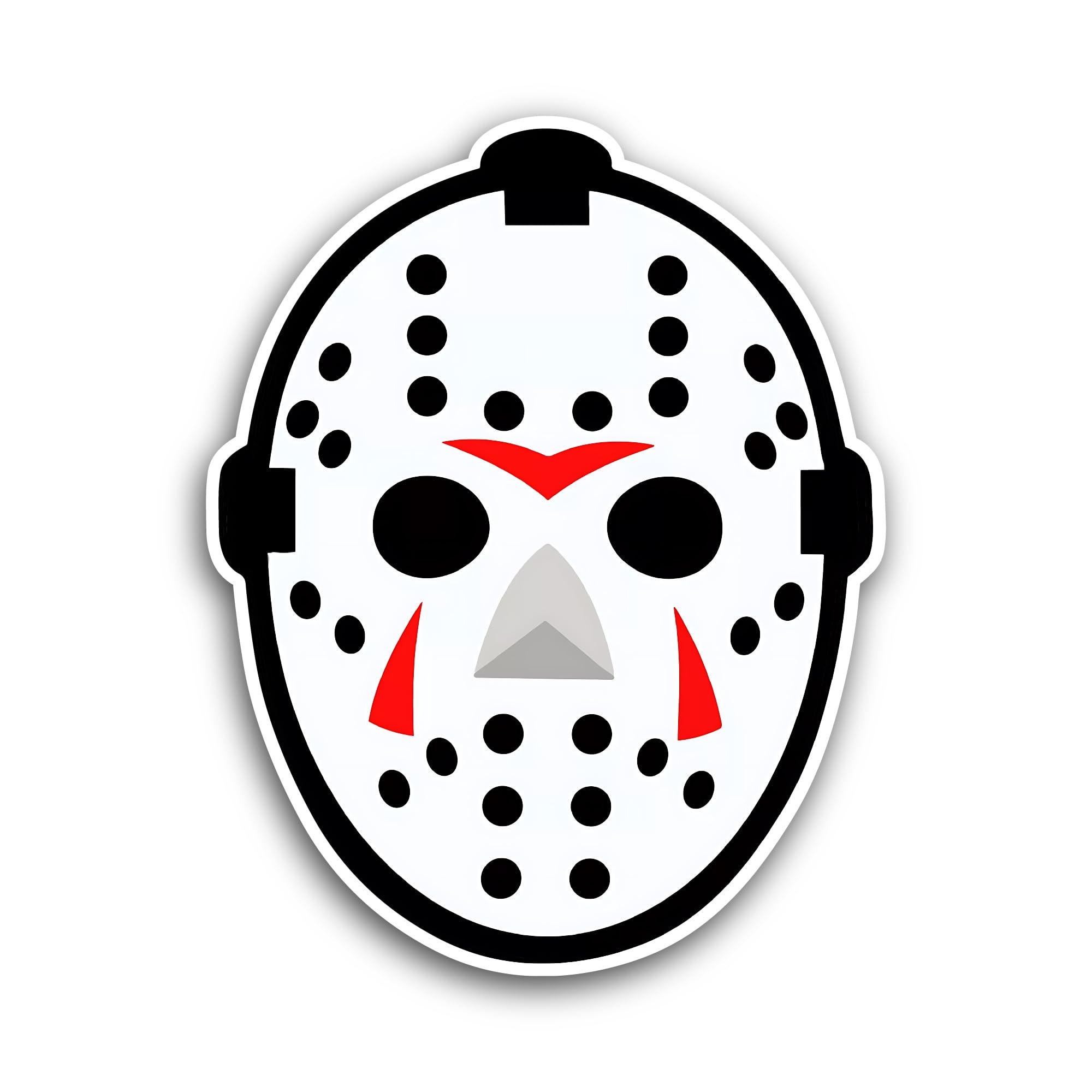 2 (Pieces) 3" and 5" Yellow Colour Virus Sticker, Waterproof Vinyl Decals for Many Purpose Like Cars