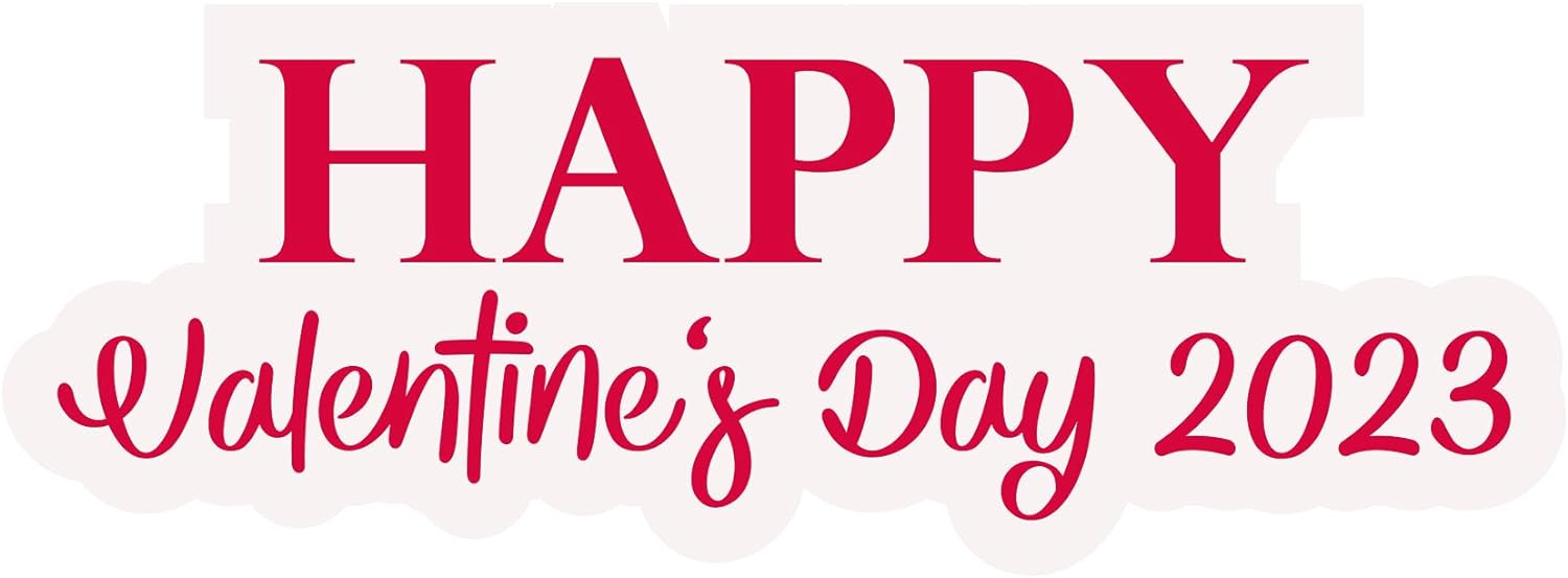Inspirational Quote Happy Valentines Day 2023 My Dream Girl Motivational Sticker Vinyl Decal Motivation Stickers- 5" Vinyl Sticker Waterproof