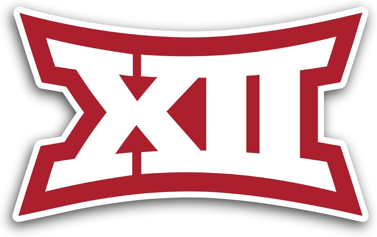 2 (Pieces) 3" and 5" B1g 12 Sticker, Waterproof Vinyl Decals for Many Purpose Like Cars, Trucks, Laptops, Phones, Windows and More