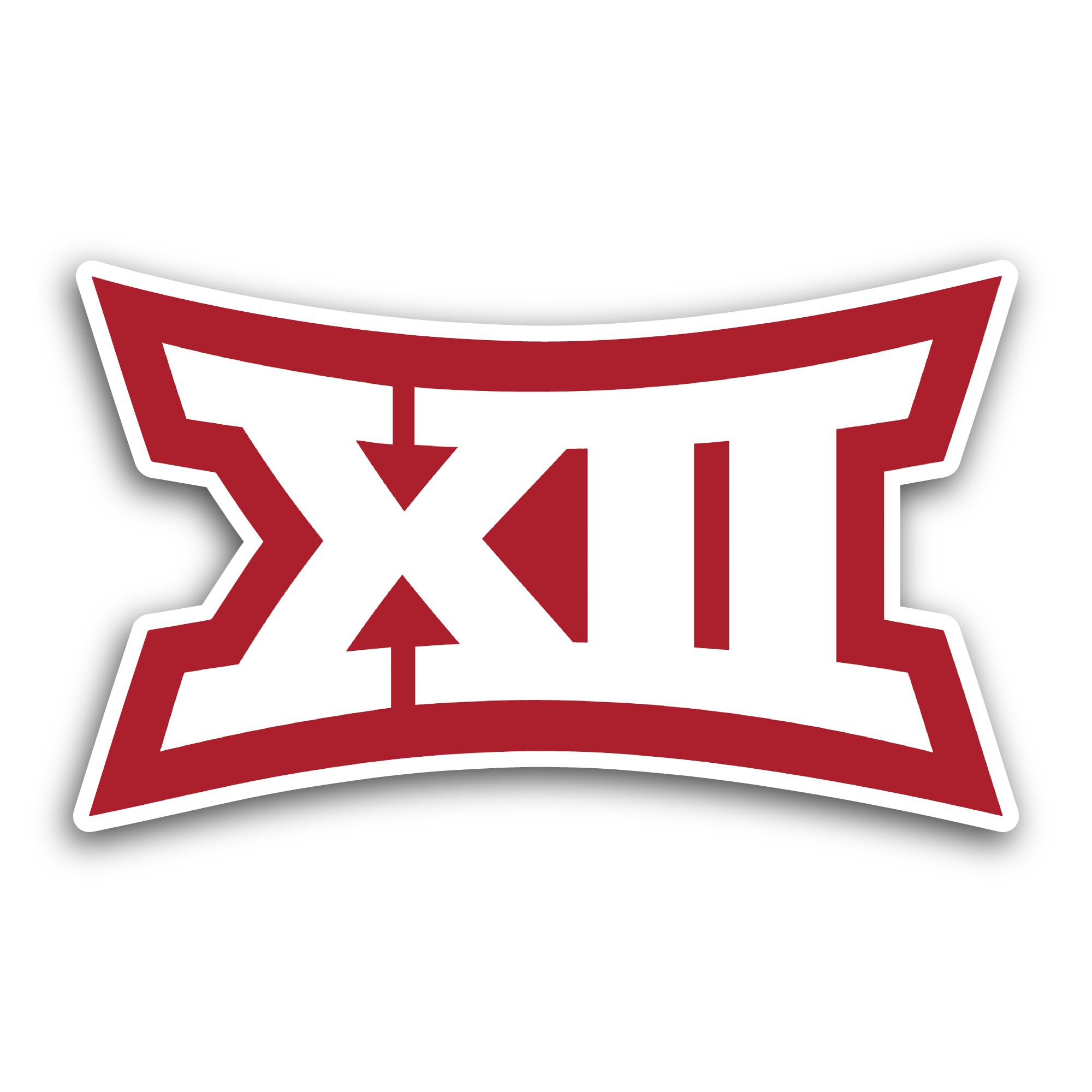 2 (Pieces) 3" and 5" B1g 12 Sticker, Waterproof Vinyl Decals for Many Purpose Like Cars, Trucks, Lap
