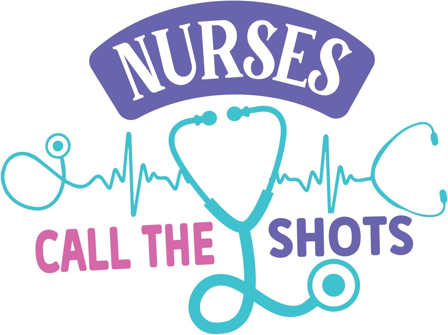 Inspirational Quote "Nures Call The Shots" Motivational Sticker Vinyl Decal Motivation Stickers- 5" Vinyl Sticker Waterproof