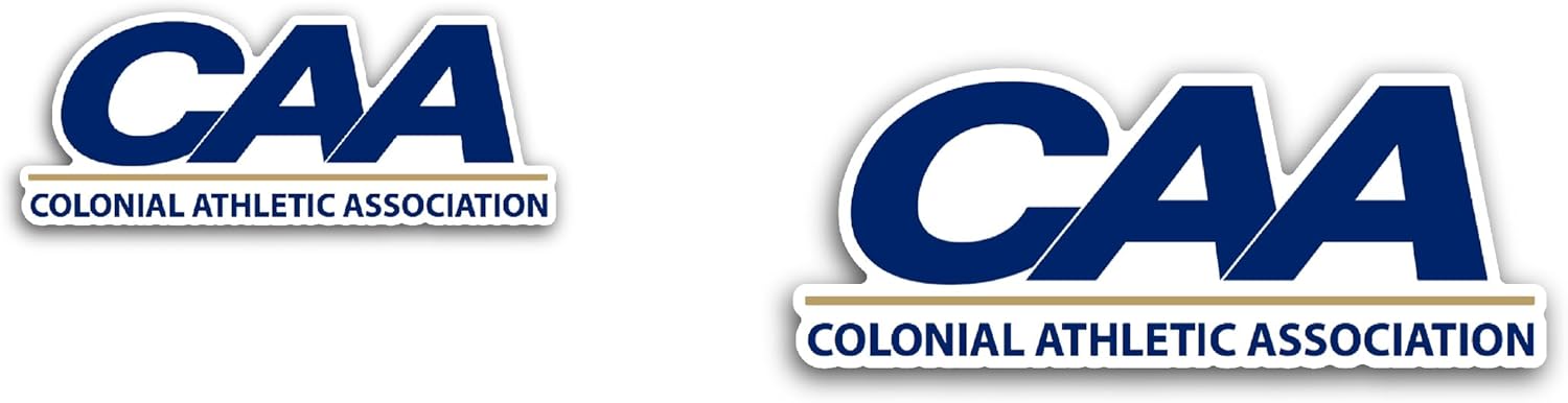 2 (Pieces) 3" and 5" C0loniall Athletic Association Sticker, Waterproof Vinyl Decals for Many Purpose Like Cars, Trucks, Laptops, Phones, Windows and More