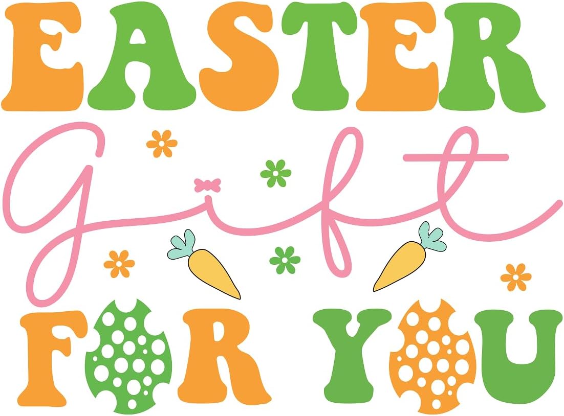 Inspirational Quote "Easter Gift for You" Motivational Sticker Vinyl Decal Motivation Stickers- 5" Vinyl Sticker Waterproof