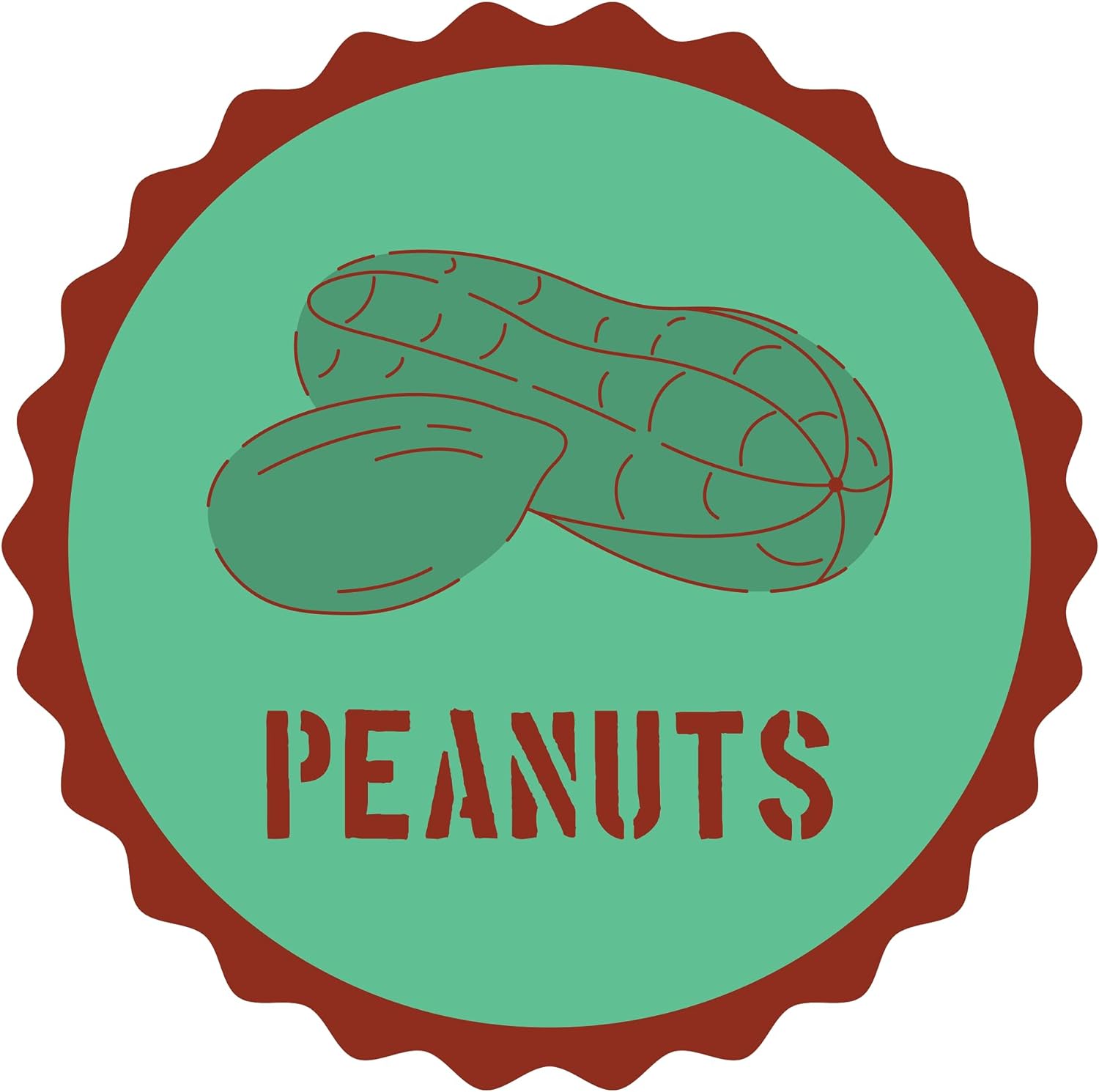 Inspirational Quote Peanuts Great Sticker Motivational Sticker Vinyl Decal Motivation Stickers- 5" Vinyl Sticker Waterproof