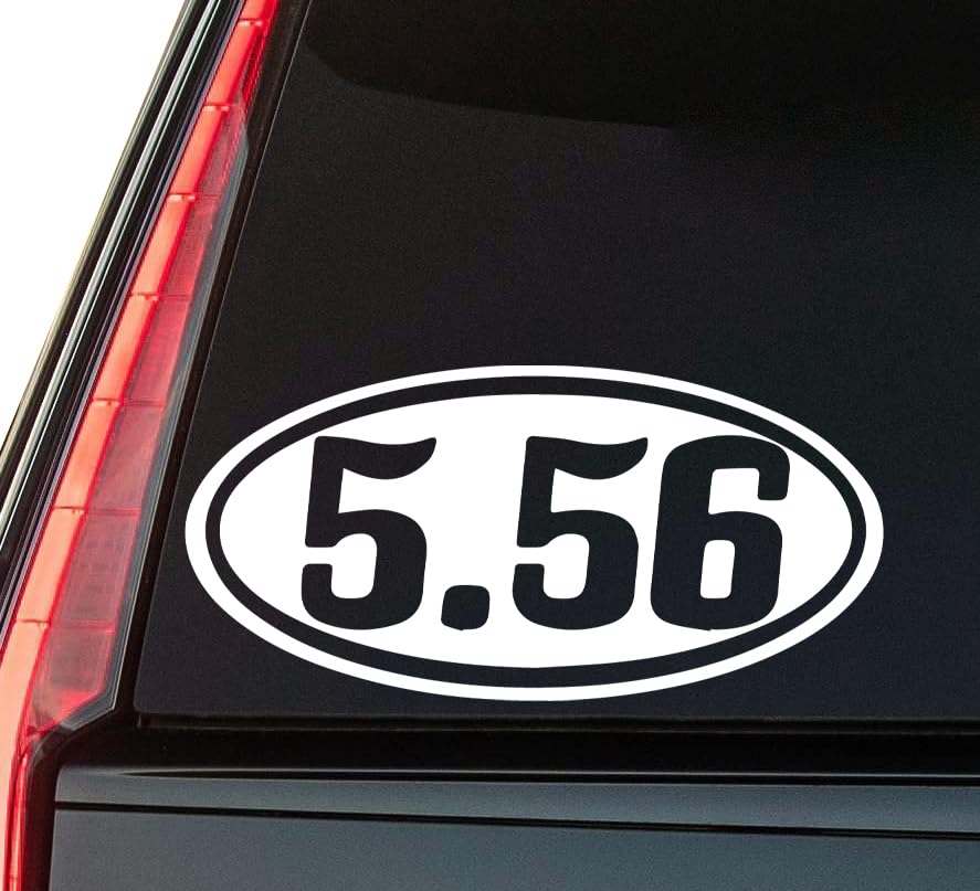 2 (Pieces) 3" and 5" Guided North Sticker, Waterproof Vinyl Decals for Many Purpose Like Cars, Truck